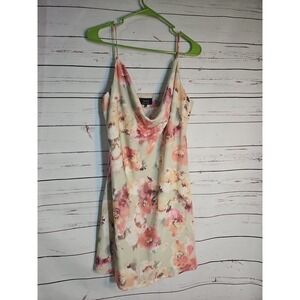 VICI floral MINI Sleeveless Dress SIZE XL